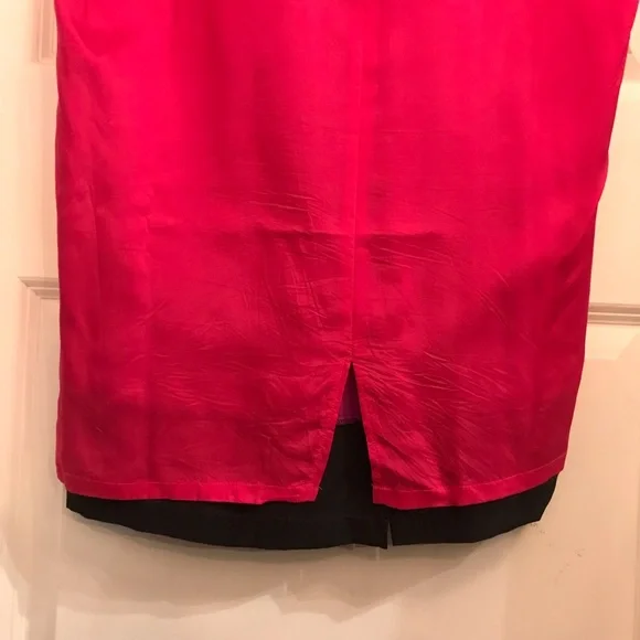 Silk Colorblock Shift - Picture 6 of 6